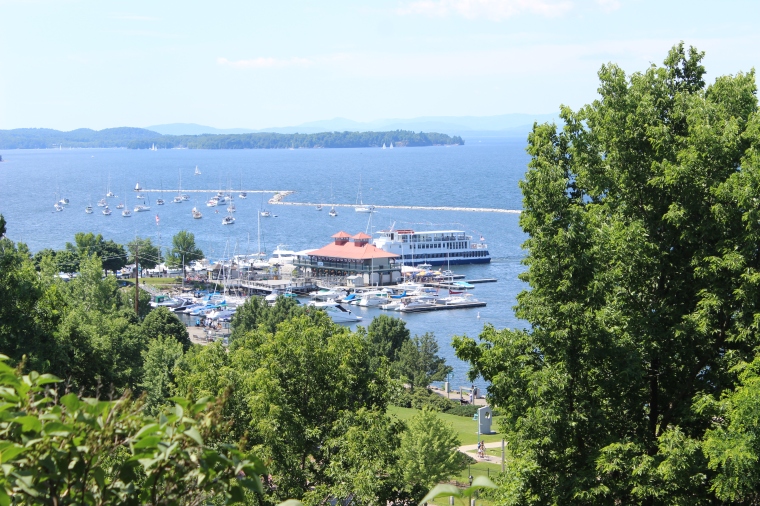 waterfront, burlington, sailing, boats, Lake Champlain, summer